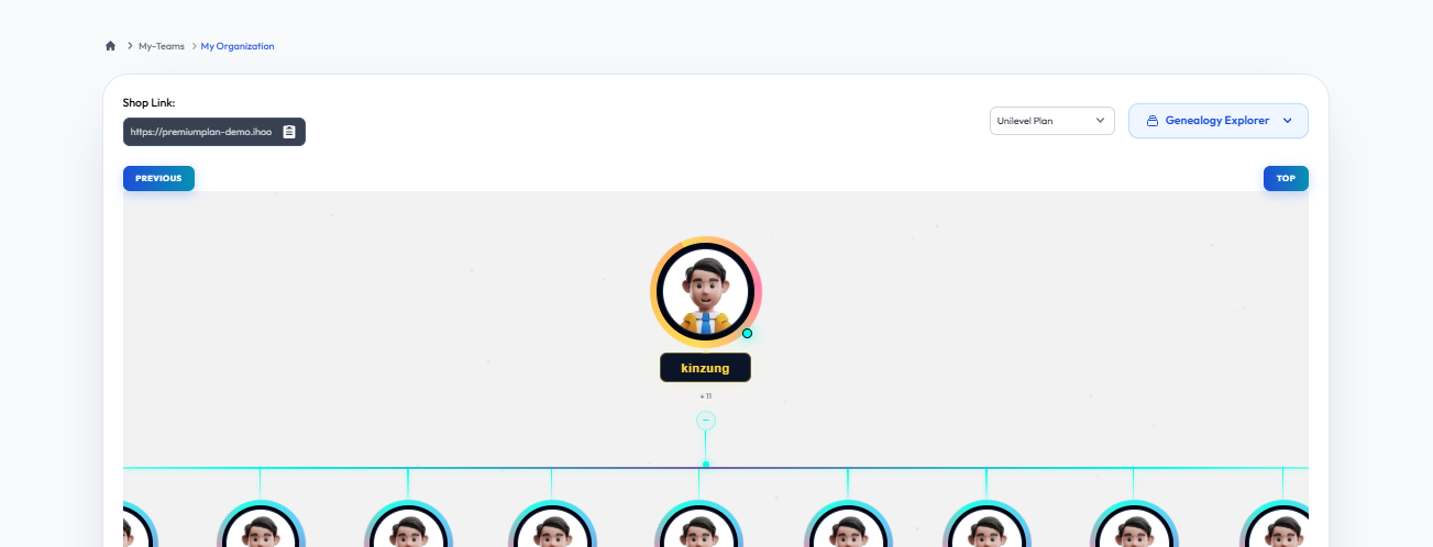 Profile Dropdown